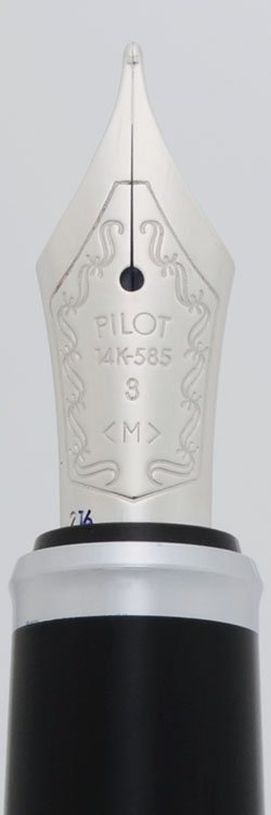 Pilot Stella Fountain Pen (2016) - Dark Blue with Chrome Trim, C/C